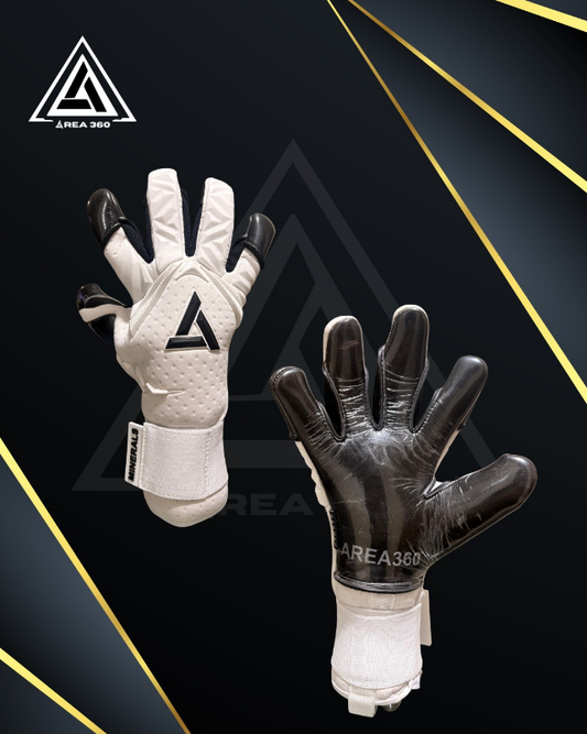 Guantes para arquero Prime Drake Blanco - Negro